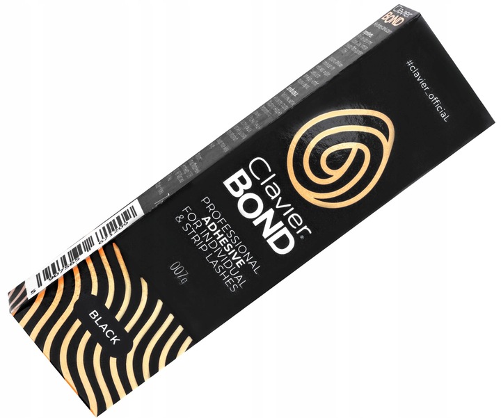 Klej do Rzęs Clavier Bond CZARNY 7g