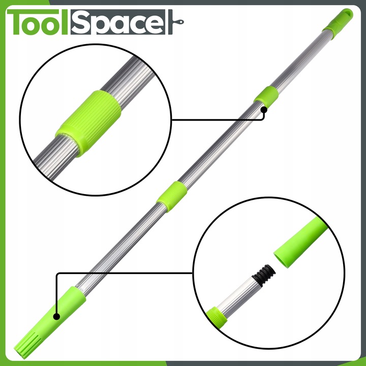 WAŁEK MALARSKI 25cm Zestaw do malowania Ścian i Sufitów Kij teleskopowy PL