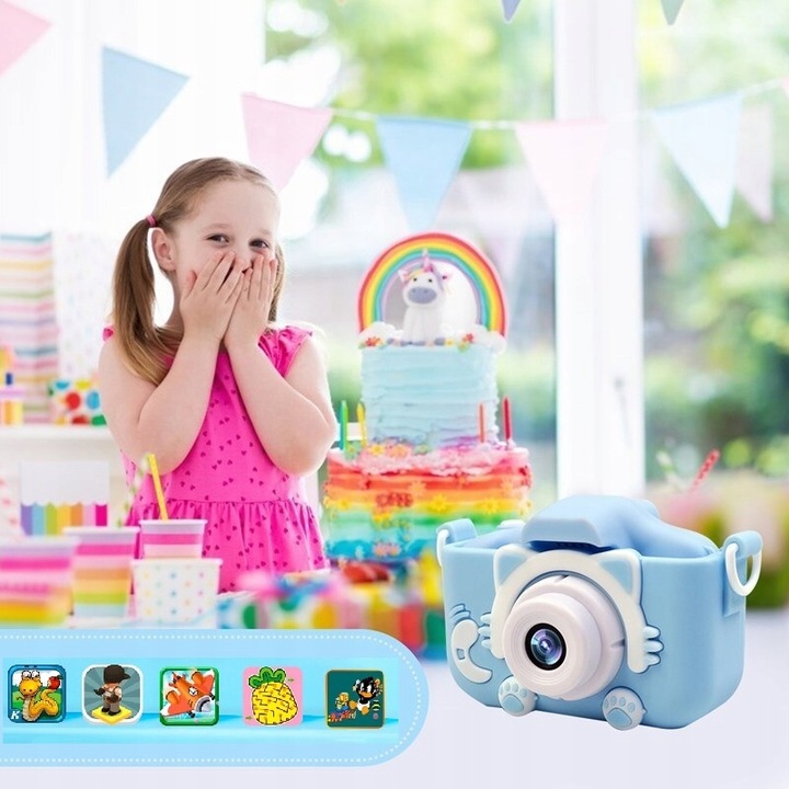 APARAT CYFROWY FHD DLA DZIECI 40mp1080p selfie PL