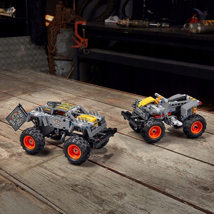 KLOCKI LEGO TECHNICS 42119 Monster Truck Jam Max-D Łazik Napęd Pull-back 7+