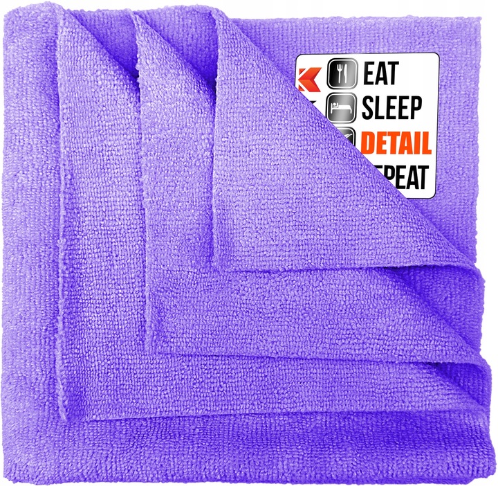 WAXPRO NOLIMIT VIOLET UNIWERSALNA MIĘKKA MIKROFIBRA BEZ OBSZYCIA 40X40CM