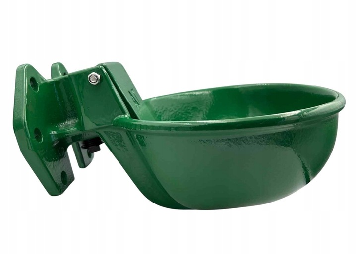 SOLIDNE POIDŁO MISKOWE ŻELIWNE DLA BYDŁA KONI 2 LITRY SZEROKI JĘZYK TYP 105