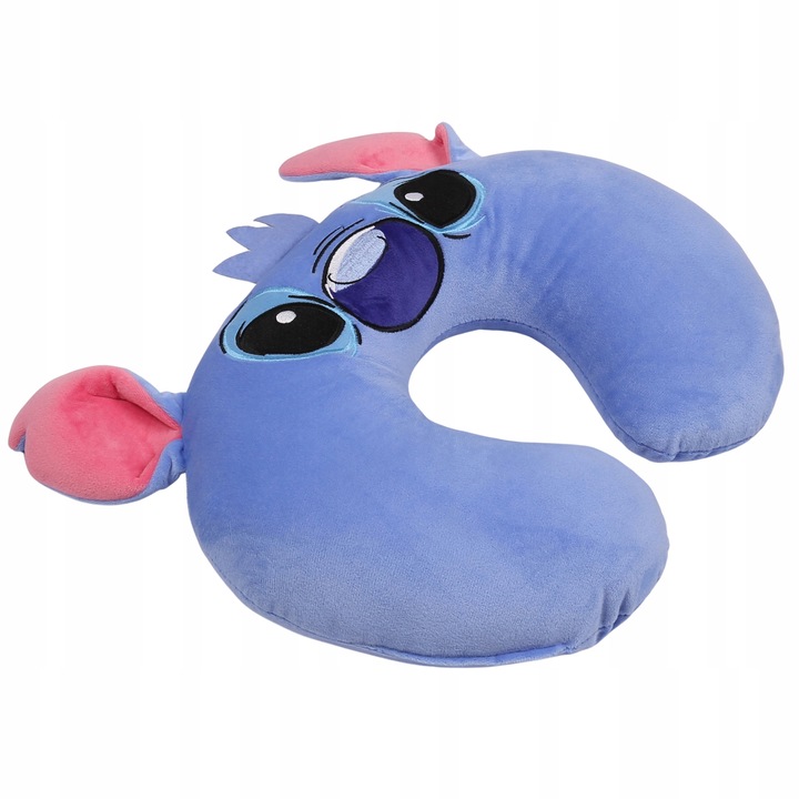 Disney Stitch Poduszka PODRÓŻNA TURYSTYCZNA rogal na szyje DO SAMOLOTU