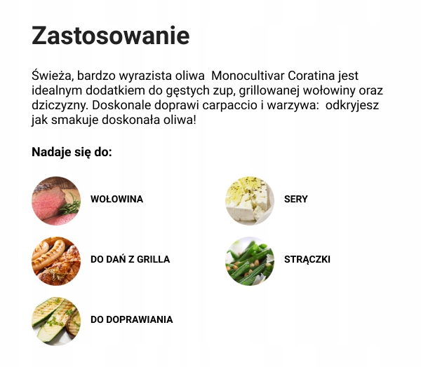 Monini oliwa E.V. Monocultivar Coratina 500ml