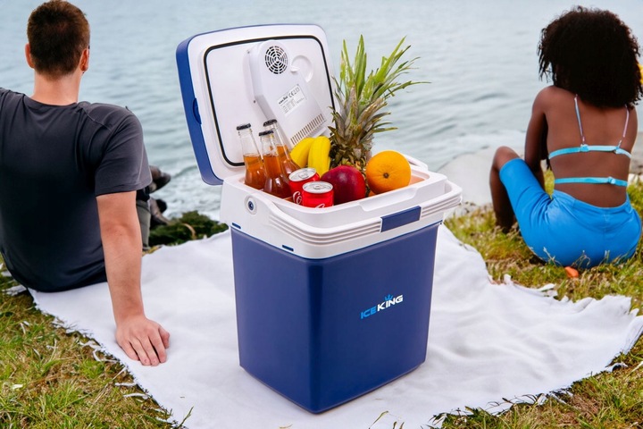 LODÓWKA TURYSTYCZNA 32L 12V WYŚWIETLACZ + GRATIS