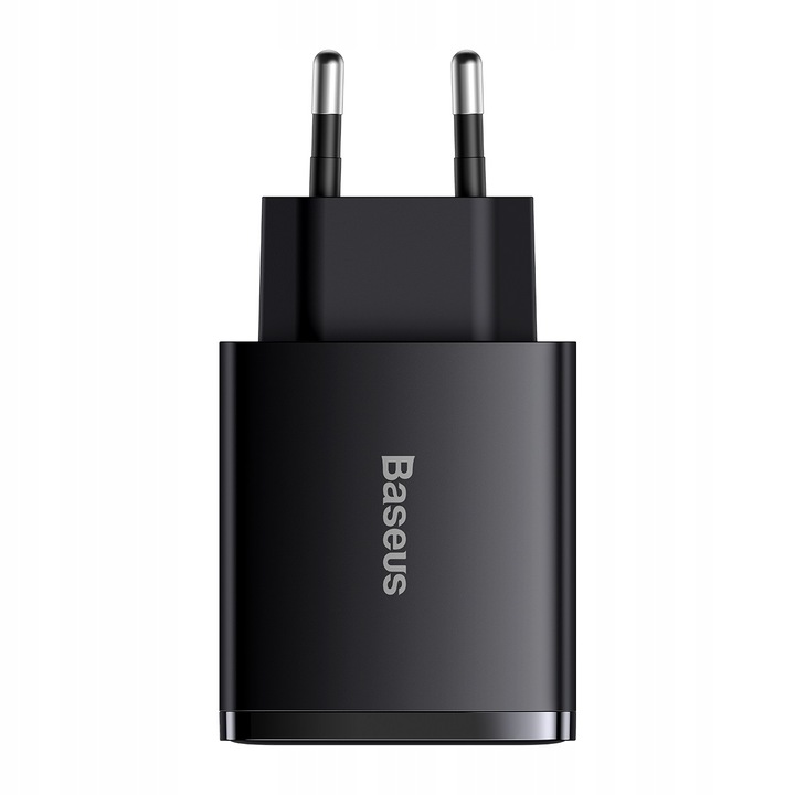 BASEUS SZYBKA ŁADOWARKA SIECIOWA DO TELEFONU 3X USB USB-C 30W PD QC 3.0 AFC