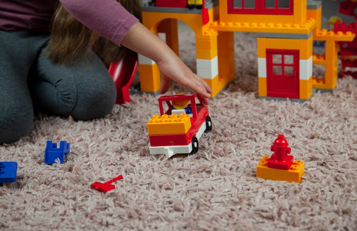 KLOCKI DLA DZIECI UNICO STRAŻ POŻARNA KONSTRUKCYJNE 96 ELEMENTÓW