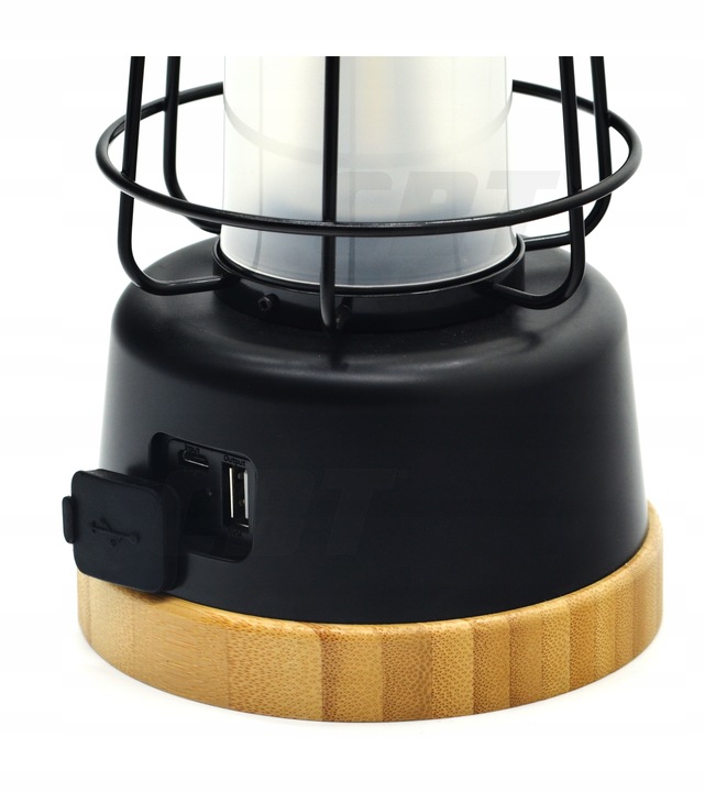 LAMPKA KEMPINGOWA LATARKA AKUMULATOROWA POD NAMIOT POWERBANK USB IP44 75H