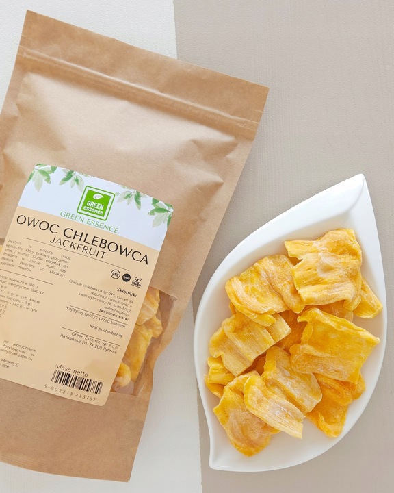 JACKFRUIT CHLEBOWIEC SUSZONY 500g przekąska naturalna owoce chlebowca chips