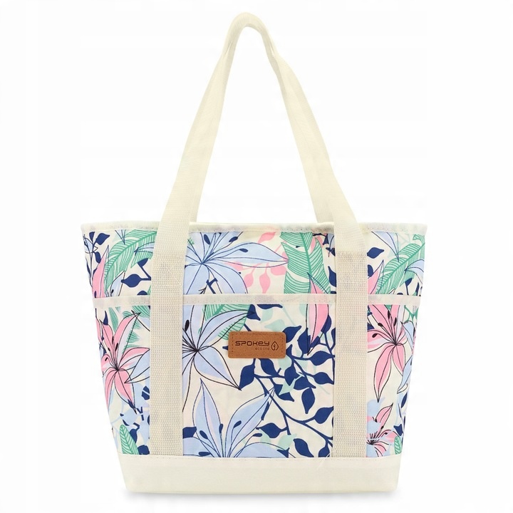 Torba plażowa termiczna chłodząca pojemna12L 39x15x27cm SPOKEY ECO SIMPLY