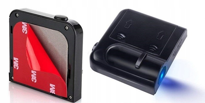 ŚWIATŁA LED POWITALNE LOGO VW BEZPRZEWODOWE LASER