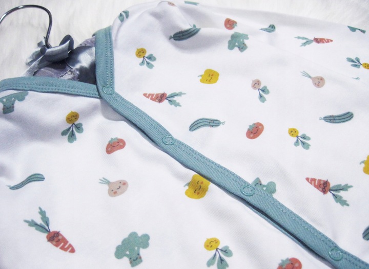 Bawełniany Pajac Pajacyk Śpioch BIO Bawełna Organiczna DDF 13 * 68/74