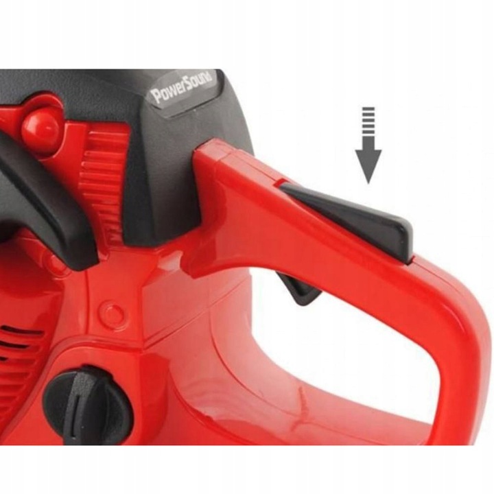 DUŻA PIŁA MOTOROWA SPALINOWA ŁAŃCUCHOWA DLA DZIECI NA BATERIE z DŹWIĘKIEM