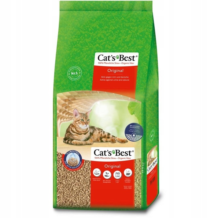 ŻWIREK dla Kota JRS CATS BEST EKO PLUS 40L