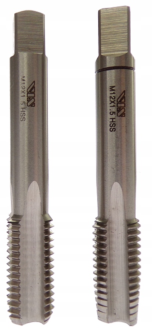 GWINTOWNIK 12x1,5 RĘCZNY DROBNOZWOJNY M12x1,5 HSS VIS