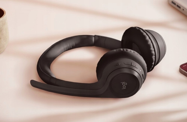 CZARNE SŁUCHAWKI NAUSZNE Bezprzewodowe LOGITECH Zone 300 Bluetooth