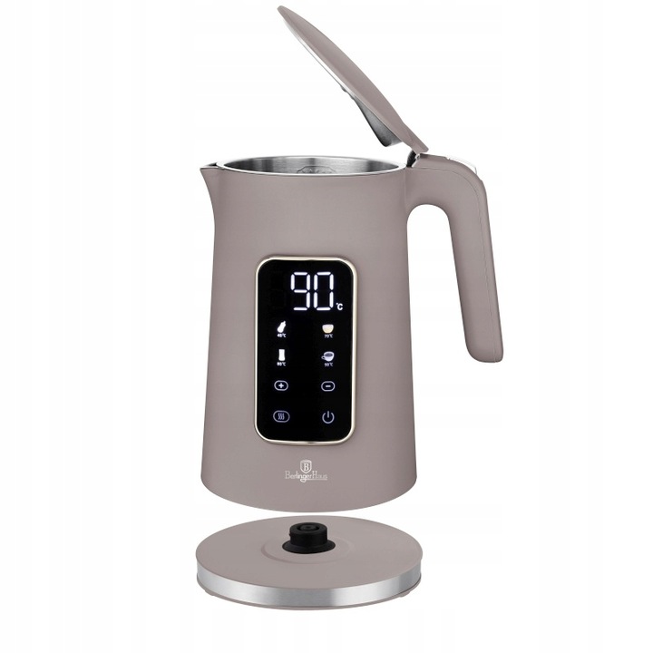Czajnik elektryczny z regulacją temperatury cyfrowy 1,7 l Taupe Collection
