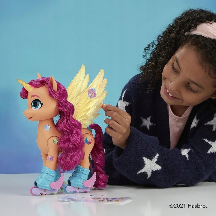 MY LITTLE PONY ŚPIEWAJĄCA SUNNY JEŹDZI NA ROLKACH F1786 HASBRO + MELODIE