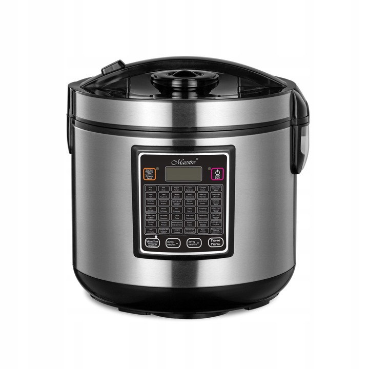 MULTICOOKER PAROWAR SZYBKOWAR ELEKTRYCZNY GARNEK 42 PROGRAMY 5L 900W TIMER