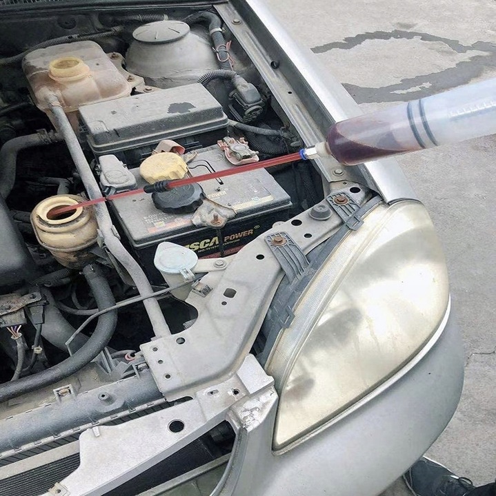 Strzykawka do Oleju Odsysarka Wysysarka Płynu