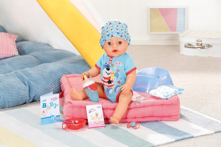 BABY BORN LALKA CHŁOPIEC INTERAKTYWNA MAGIC BOY 10 FUNKCJI 43cm 834992