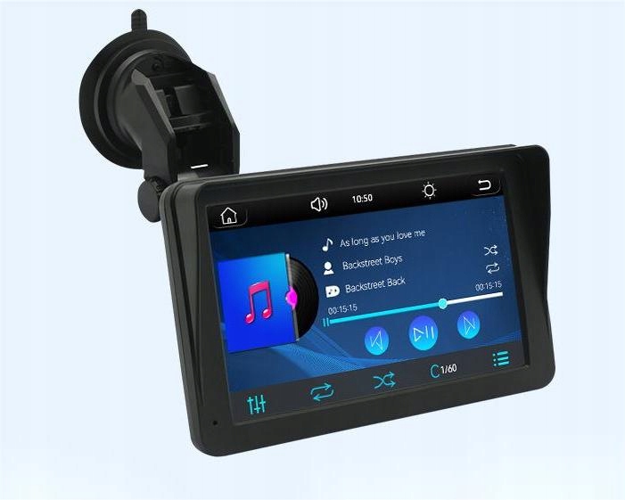 STACJA MULTIMEDIALNA SAMOCHODU RADIO CARPLAY ANDROID APPLE 7" 1080p PL Menu