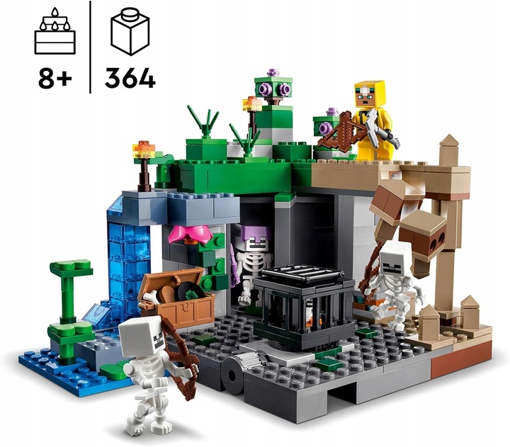 LEGO Minecraft 21189 Loch szkieletów