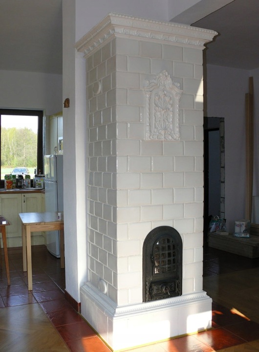 Fuga zduńska do pieca kaflowego, kominek, kuchnia