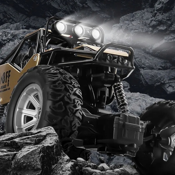SAMOCHÓD ZDALNIE STEROWANY TERENOWY AUTO RC PILOT LED ZABAWKA DLA DZIECI