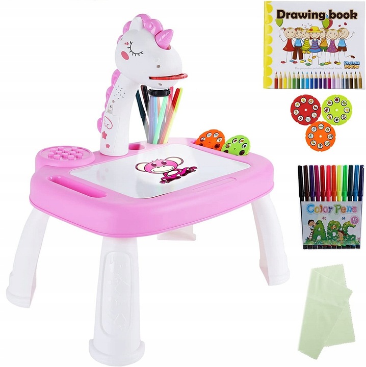 Projektor Rzutnik do Rysowania Stolik Tablica Mazaki