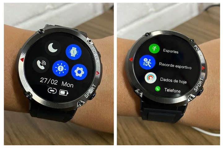 SMARTWATCH Zegarek Męski 600MAH ROZMOWY SMS