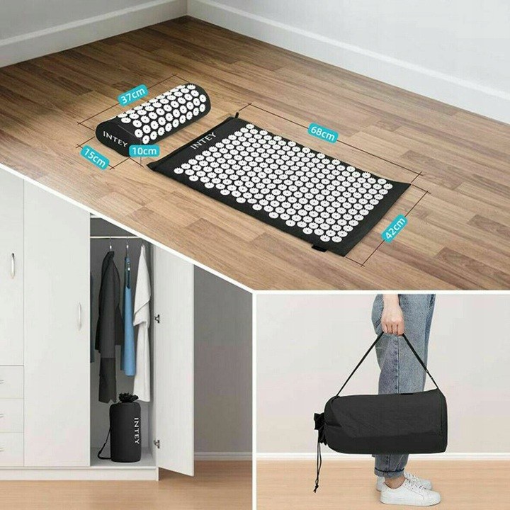 ZESTAW MATA DO AKUPRESURY PODUSZKA AKUPUNKTURA