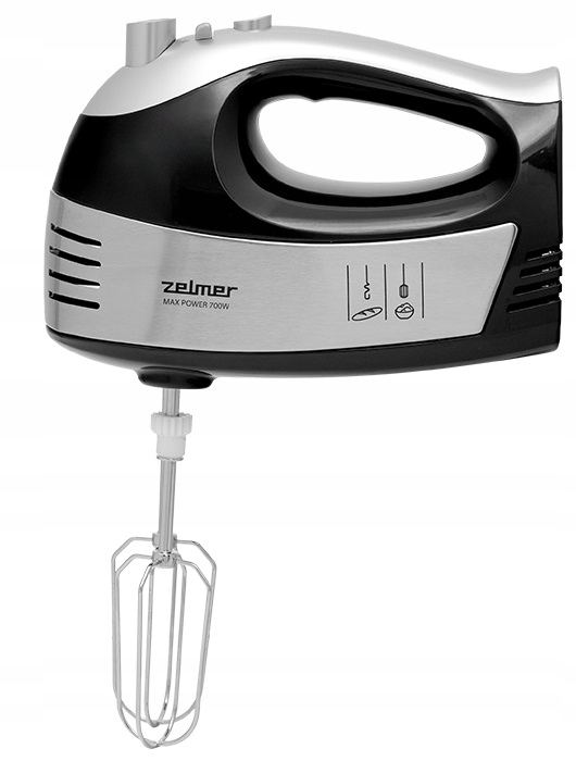 ZELMER ROBOT KUCHENNY MIKSER RĘCZNY ZHM 2453 BS 700W CZARNY POJEMNIK