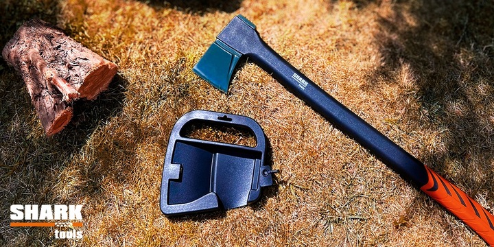 SIEKIERA rozłupująca do łupania do drewna OSTRZE L 72cm 1,57kg z OSTRZAŁKĄ