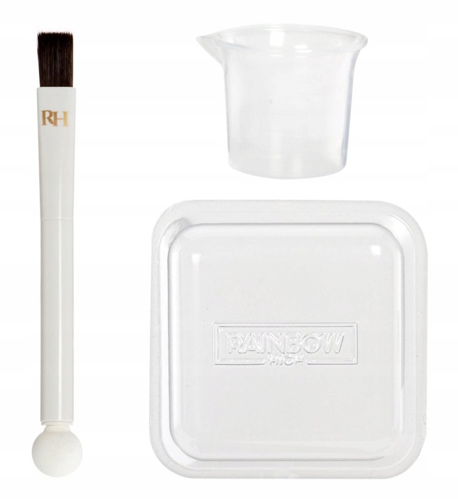 Lalka Watercolor Create Rainbow High Modna Fioletowe Oczy Zmywalne Farbki