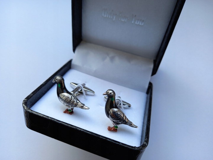 Spinki do mankietów Exciting Gołębie Gołąbek