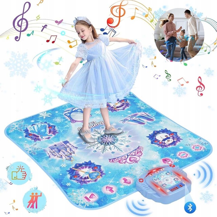 MATA DO TAŃCZENIA MUZYCZNA TANECZNA DLA DZIECI GRA INTERAKTYWNA TAŃCA ZABAW