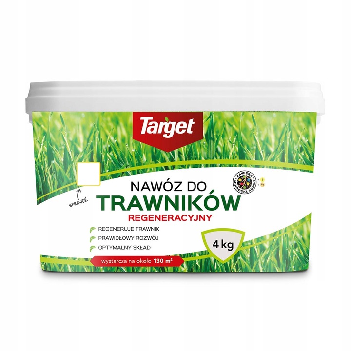 TARGET NAWÓZ DO TRAWNIKÓW TRAWA REGENERACYJNY 4 KG REGENERACJA