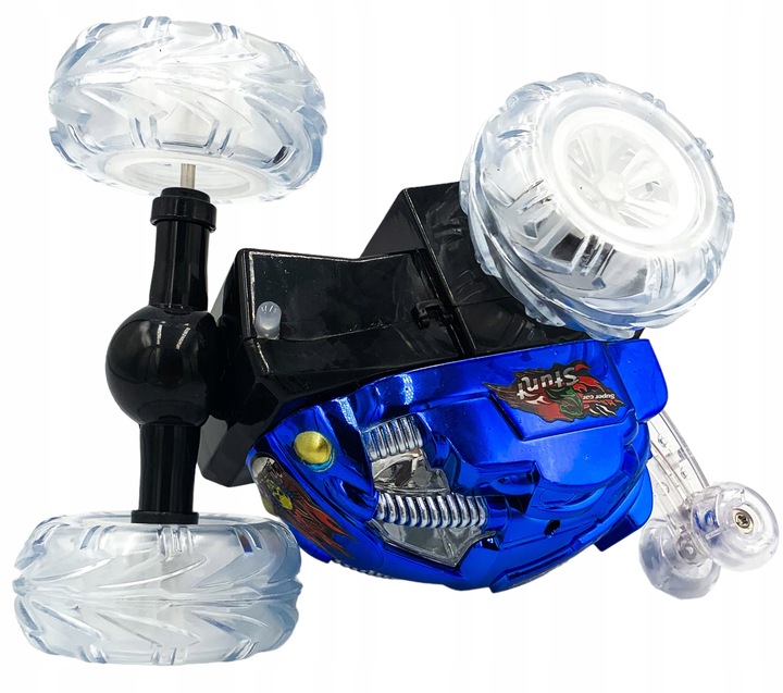 Auto zdalnie sterowane przewrotka z pilotem stunt świecące