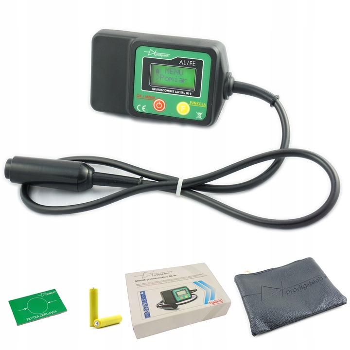 Miernik Grubości Lakieru Tester Prodig Tech GL-8s Sonda na Przewodzie