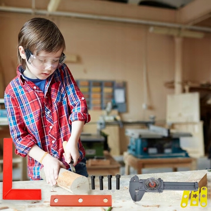 SKRZYNKA KUFEREK Z NARZĘDZIAMI WIERTARKA WARSZTAT ZESTAW MAJSTERKOWICZA