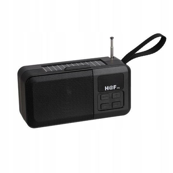 GŁOŚNIK BLUETOOTH BEZPRZEWODOWY SOLAR USB RADIO