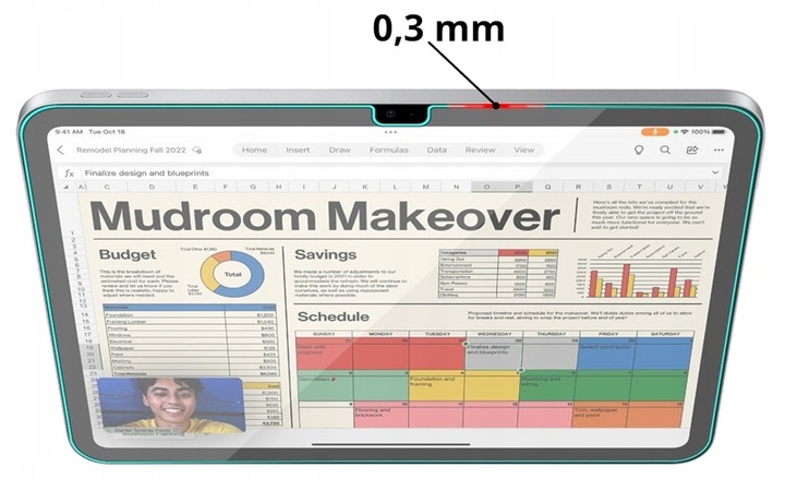 2x SZKŁO HARTOWANE do APPLE IPAD GEN 10 2022 10.9 SZYBKA 9H Zestaw 2 sztuk