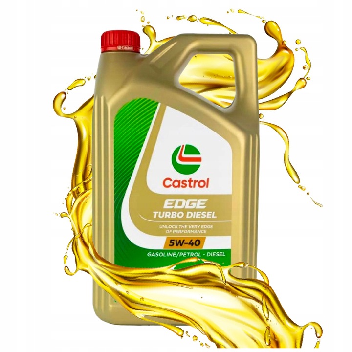 OLEJ SILNIKOWY CASTROL EDGE TURBO DIESEL 5W40 5L