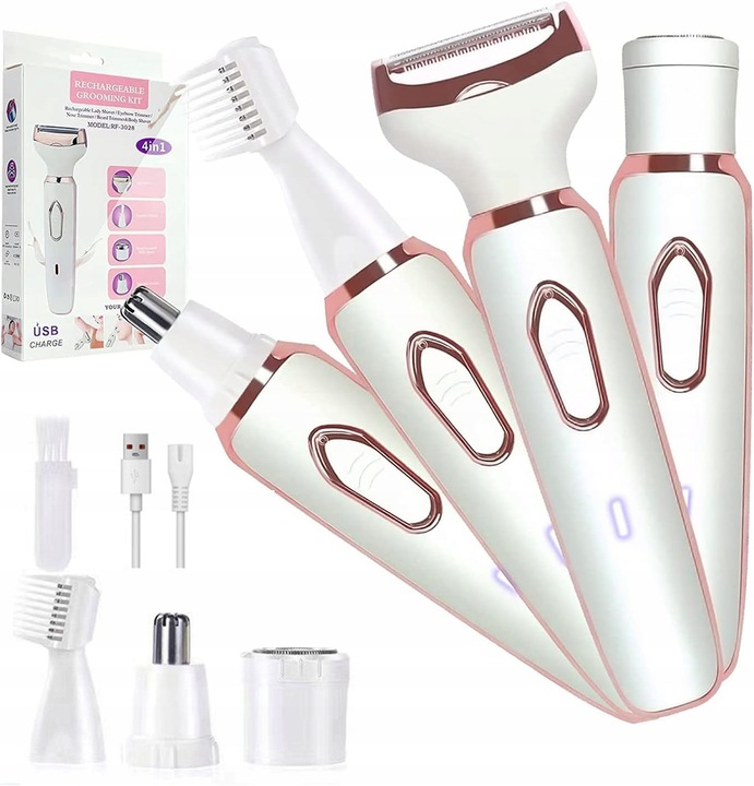 TRYMER DEPILATOR DO BIKINI GOLARKA DAMSKA golarka do twarzy ciała kobieca