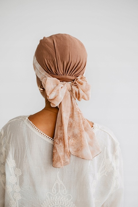 Turban HALIMA B21 + CH42 Turbany Chusta Czapka