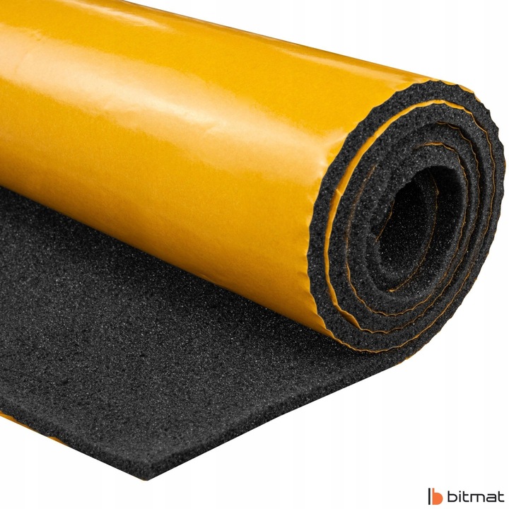 Pianka Wygłuszająca Miękka Memory plastiki 5mm boczki drzwi do samochodu