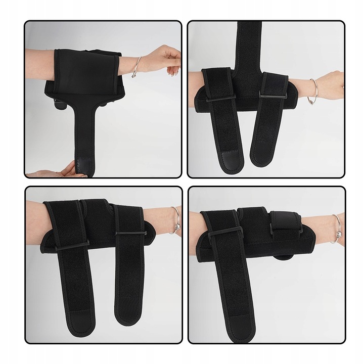 OCHRANIACZE ŁOKCI WSPARCIE ŁOKCIA ANTYPOŚLIZGOWA OPASKA UCISKOWA NA ŁOKIEĆ