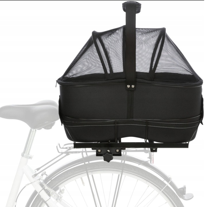 KOSZ TRANSPORTER dla Psa Psów na BAGAŻNIK Rower Szeroki TRIXIE 29x49x60cm