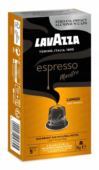 Kapsułki do NESPRESSO LAVAZZA ESPRESSO 100 sztuk
